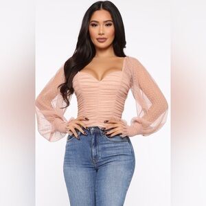 ‼️SOLD‼️ Fashion Nova “Keeping it Cute” Top